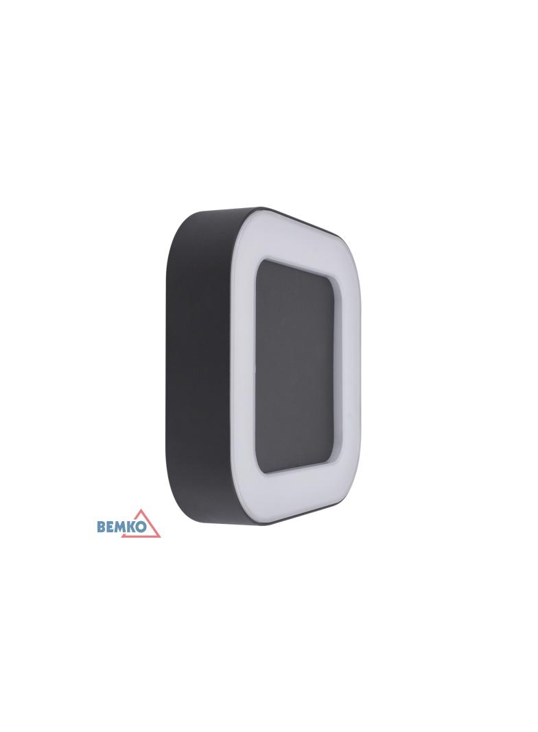 OPRAWA ELEWACYJNA VALIT 10W 3000K 800LM IP54 200X46X196MM KWADRATOWA GRAFIT