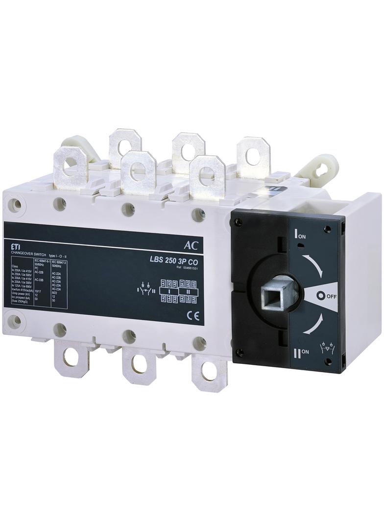 Przełącznik 1-0-2 LBS 250 3P CO 004661551 ETI