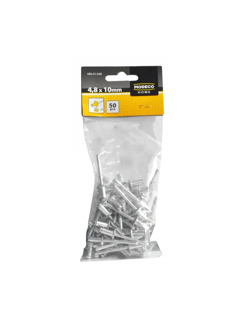 Nity zrywalne aluminiowe 2,4x8 mm 50szt. MN-41-524 RAWLPLUG