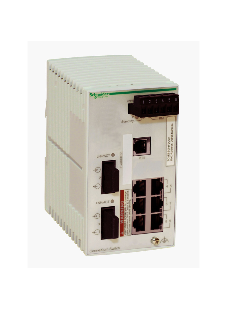 Switch ConneXium 6TX 2FX-MM TCSESB083F2CU0