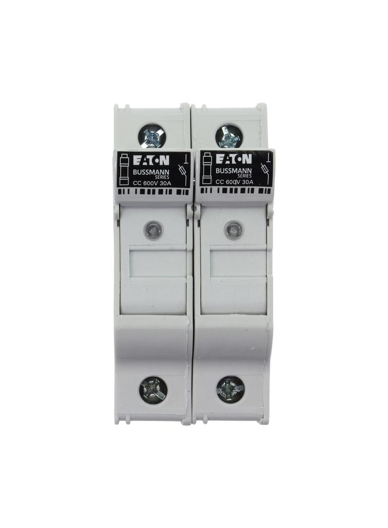 2P 10X38MFH 30A 600V Class CC-indicator Podstawa wkładki cylindrycznej 10x38 2P 32A 690VAC wskaźnik