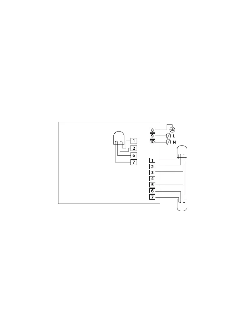 Statecznik transformator HF-P 218 PL-T/C III 220-240V 50/60Hz PHILIPS