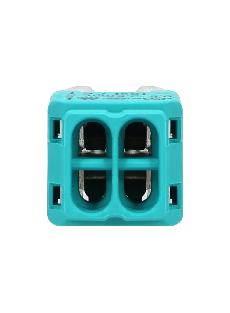 Złączka instalacyjna wciskana 4-przewodowa; na drut 0,75-2,5mm2; IEC 300V/24A; Blister 10 szt. OR-SZ