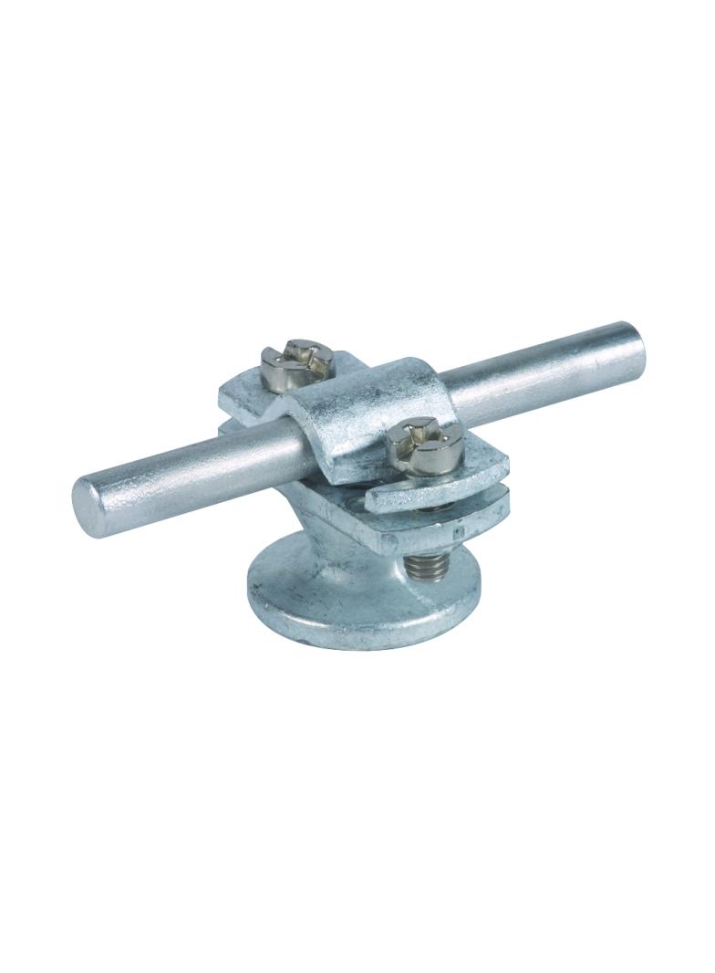 Wspornik do drutu 7-10 mm, z gwintem wewn. M8, ZG-St