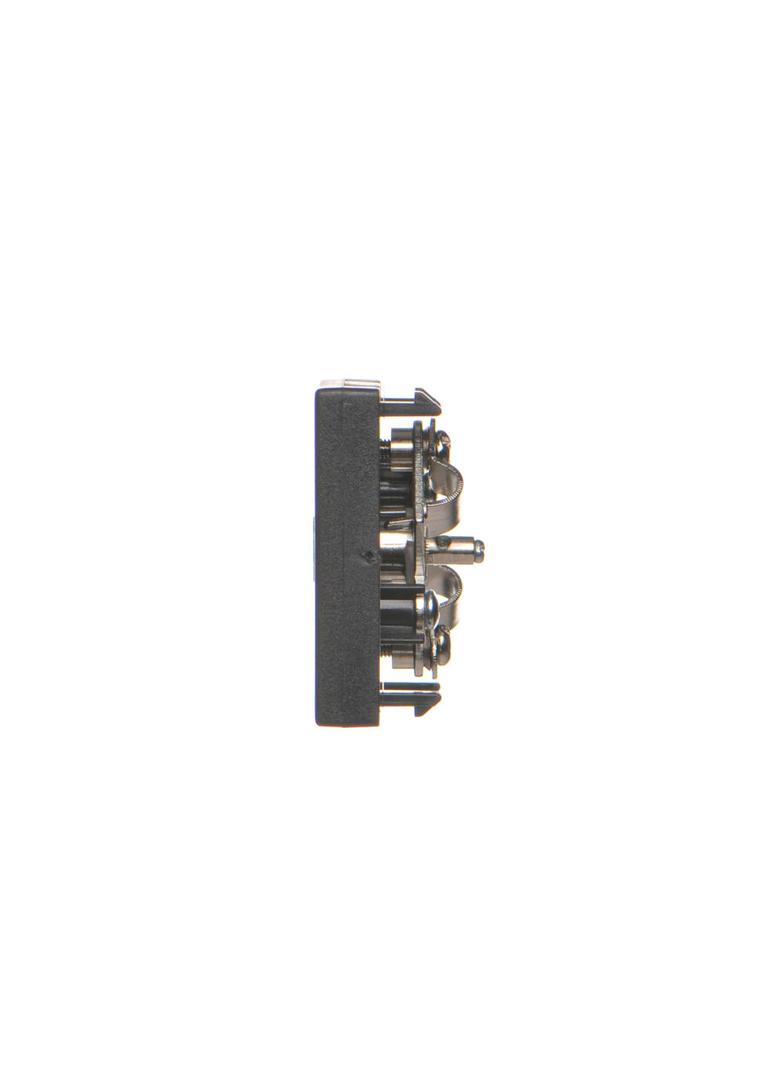Simon Connect Płytka K45 gn. TV męskie 45x45mm + wkład szary grafit K120A/14 KONTAKT