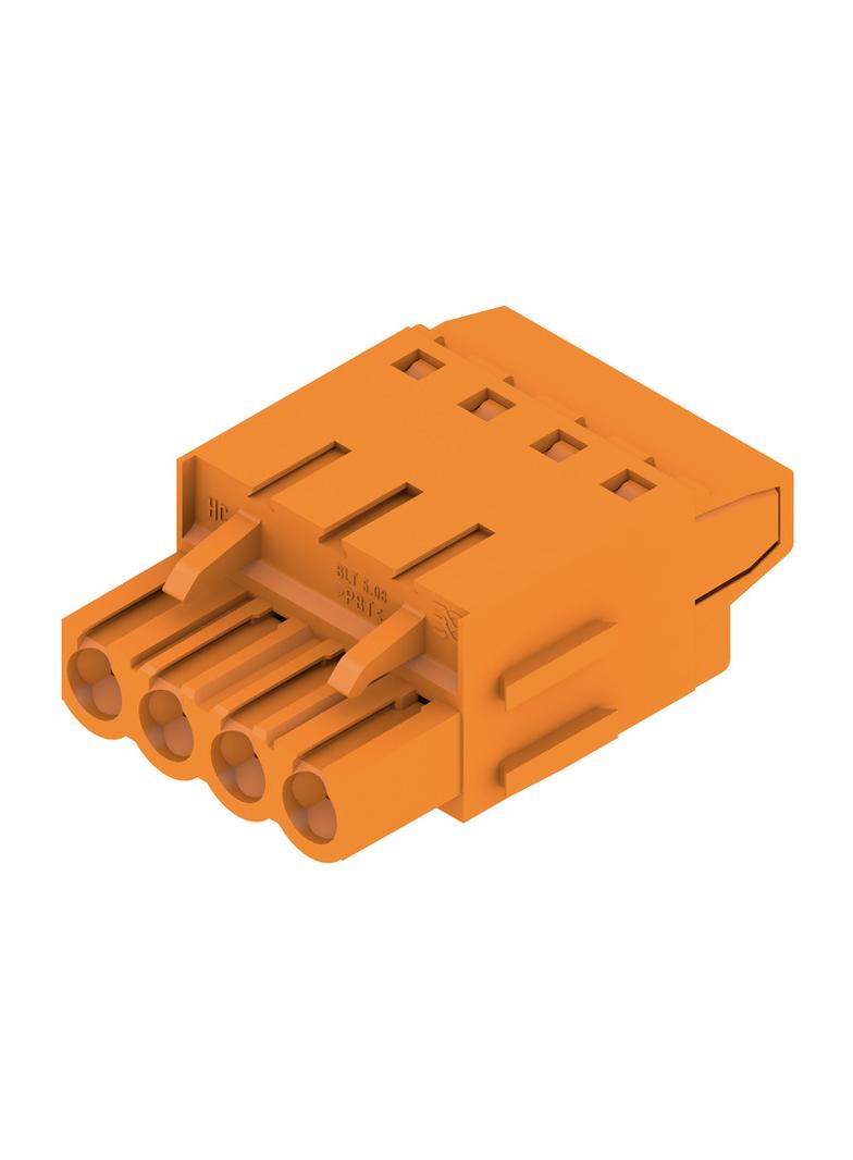 BLT 5.08HC/04/180B SN OR BX Wtyk PCB (złącze wiązki), 5.08 mm, Liczba biegunów: 4, Przylącze TOP /78szt./ 1502060000 WEIDMÜLLER