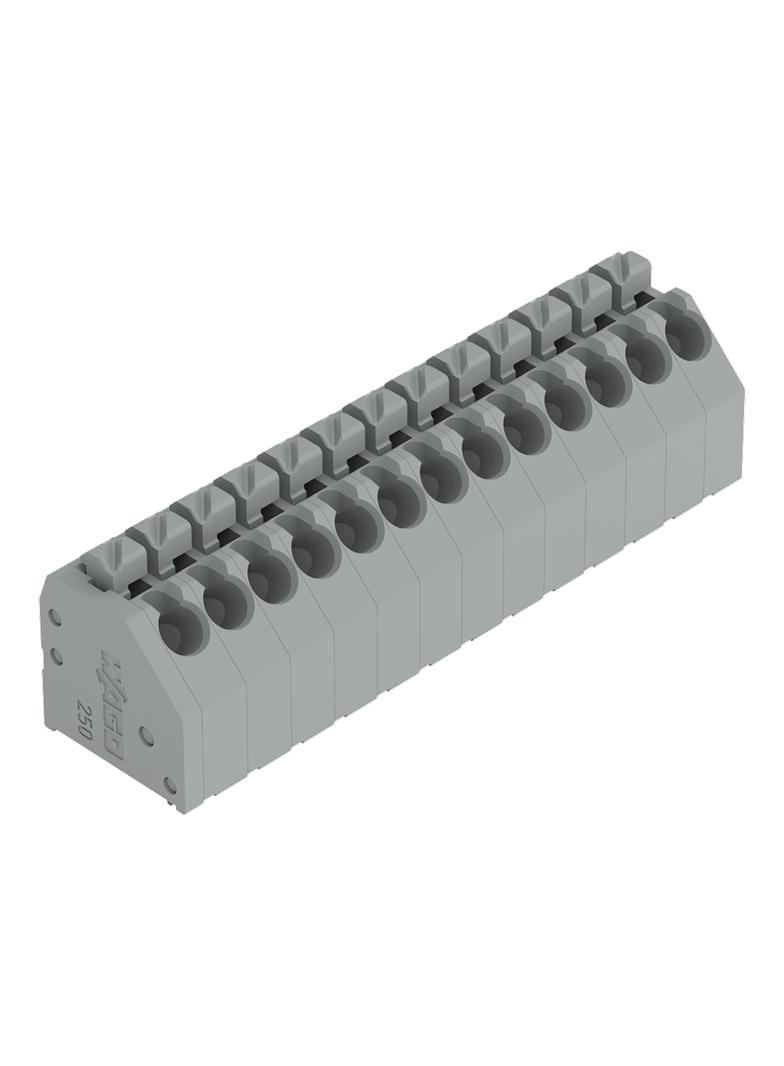 listwa zaciskowa do pł. drukowanych 13-bieg. szara raster 3,5 mm /25szt./ WAGO