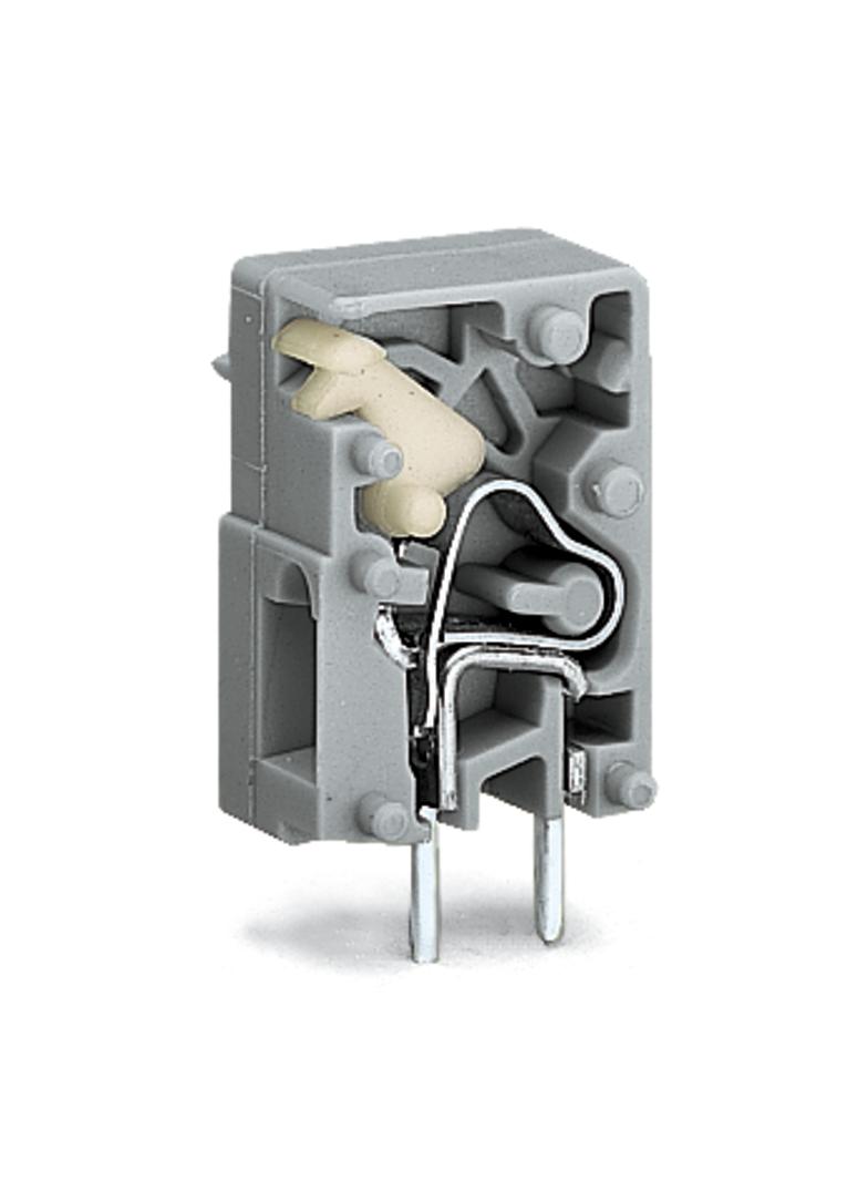 złączka przepustowa do p.drukowanych szara raster 7,5 mm