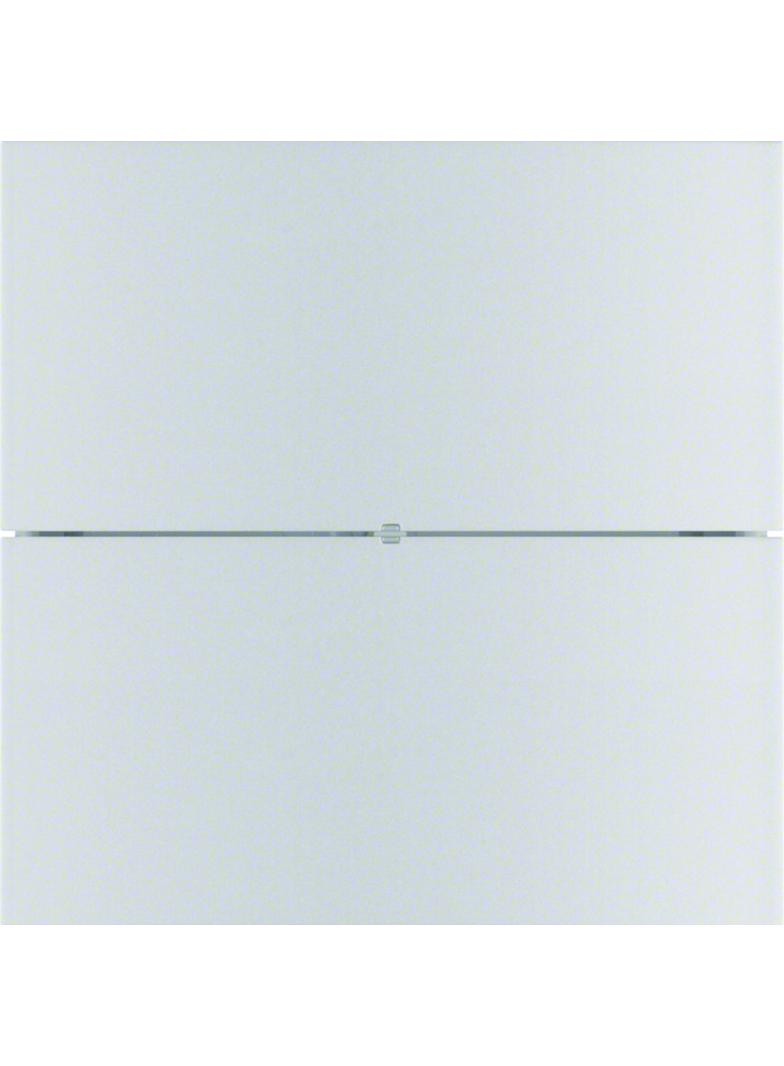 BERKER B.IQ Przycisk podwójny standard aluminium 75162094 HAGER