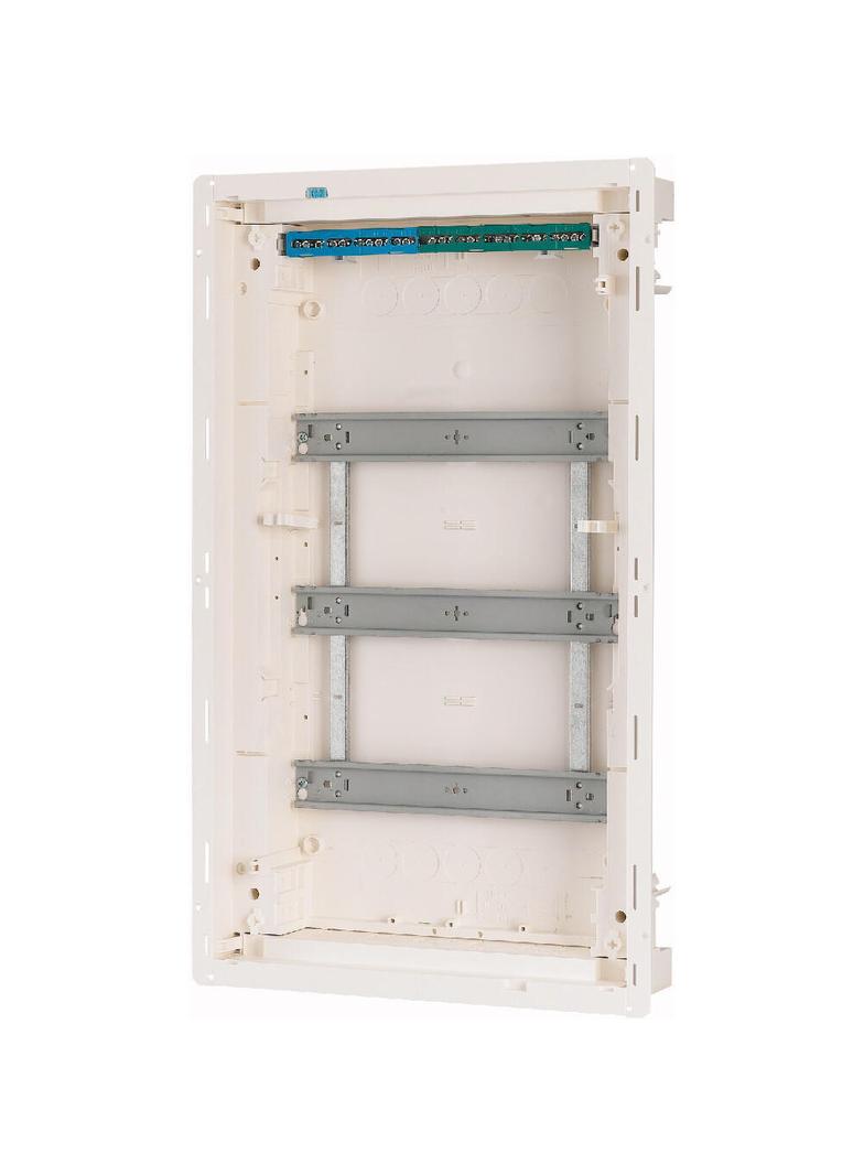 KLV-36UPS-F Rozdzielnica modułowa podtynkowa płaska 3x12 kl.II IP30 zawiera listwy N/PE 178818 EATON