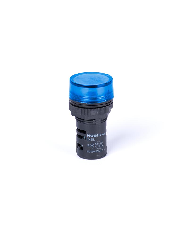 Ex9IL 1C B400V AC Pulpitowa lampka sygnalizacyjna kształt trapezoidalny niebieska 400V AC 105452