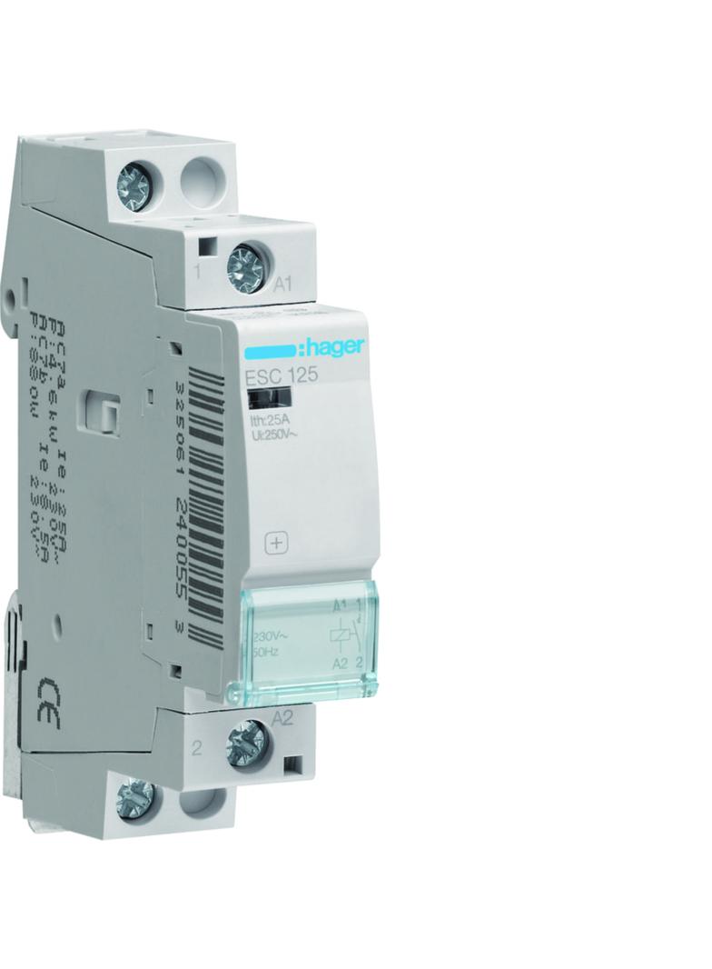 Stycznik modułowy 230V AC 1Z 25A AC-7A B ESC125 HAGER