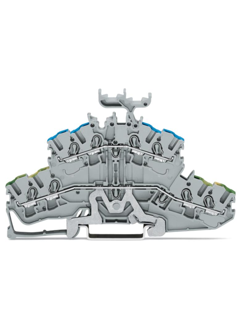 TOPJOBS złączka 2-piętrowa 2,5 mm2 szara