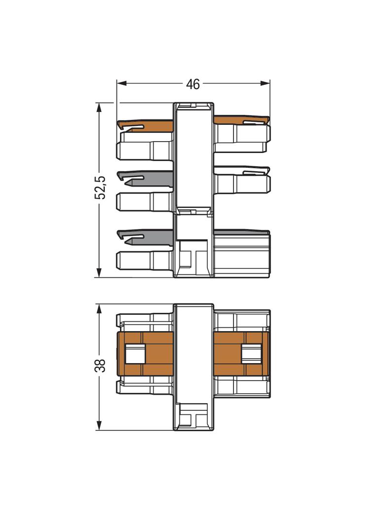 WINSTA rozgałęźnik sterowanie oświetleniem schodowym