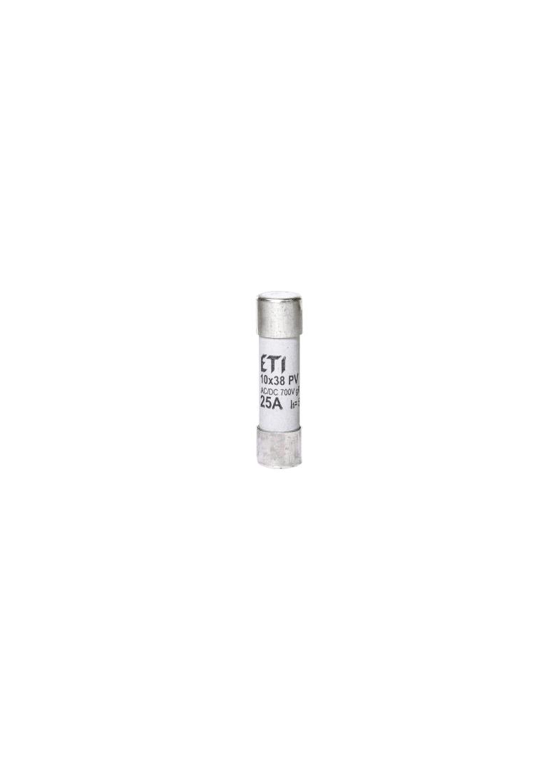 Wkładka topikowa cylindryczna PV gR 700V CH10x38 gR 25A 700V AC DC 002625025 ETI