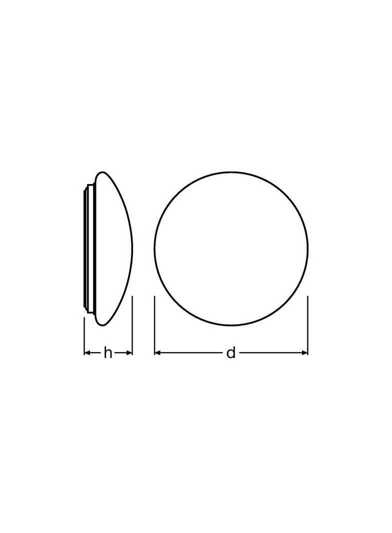Surface-C LED 400 24W/3000K IP44