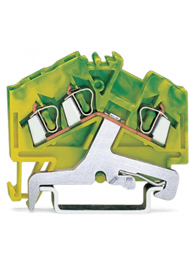 złączka PE 3-przewodowa 2,5 mm2 żółto-zielona