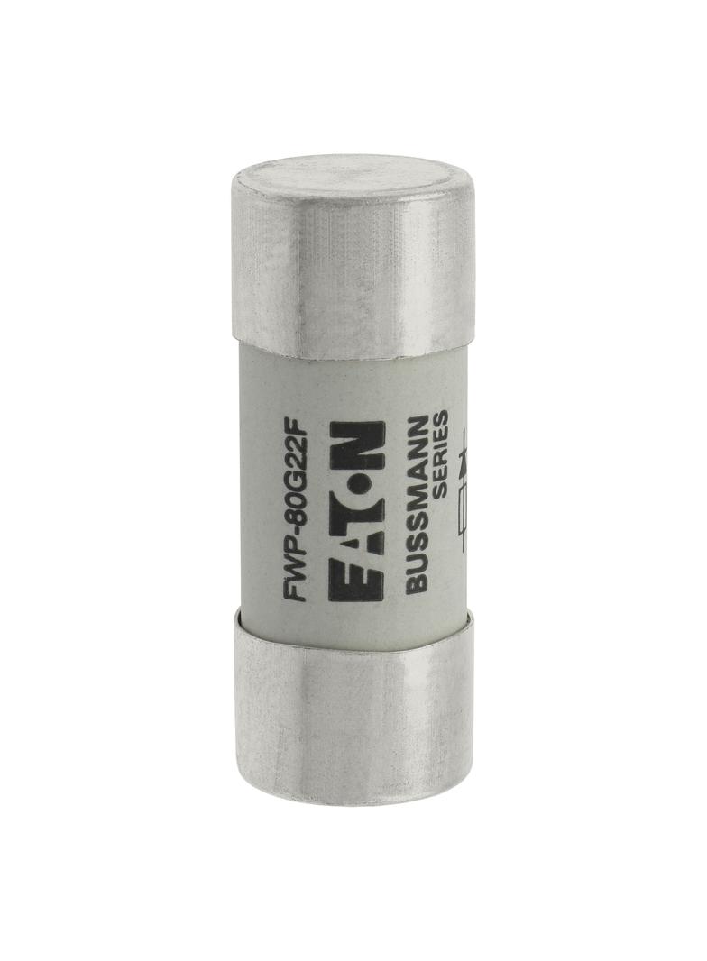 80A 690V AC gR 22X58mm FUSE W/O STRIKER Wkładka szybka 80A AC 690V 22x58 gR IEC UL FWP-80G22F EATON