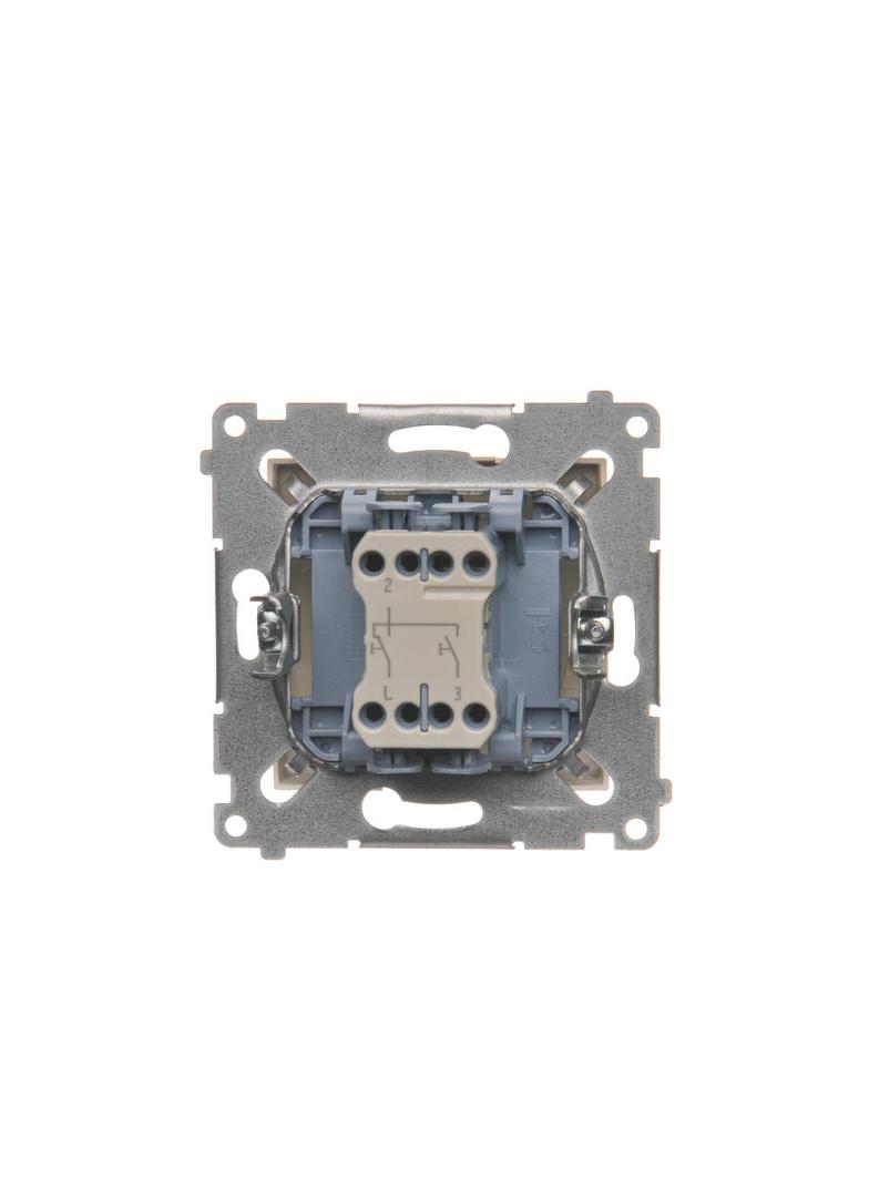 Simon 54 Przycisk roletowy 10A 250V szybkozłączka kremowy DZP1.01/41 KONTAKT