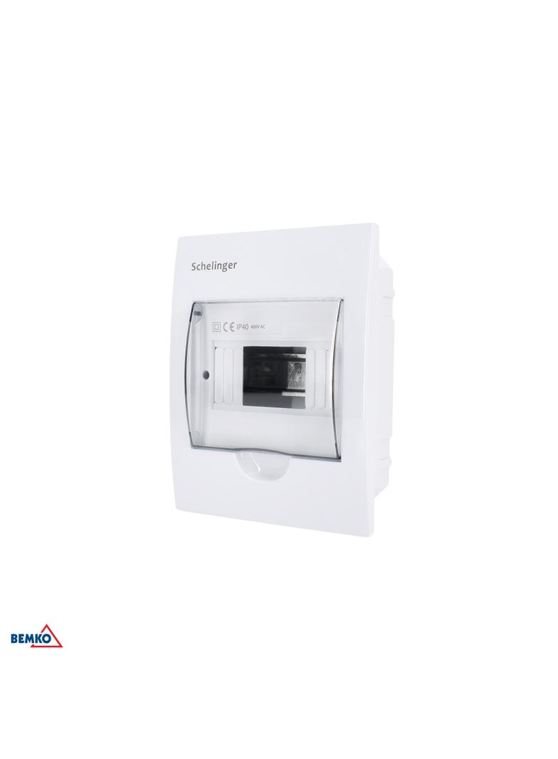 ROZDZIELNICA PODTYNKOWA IP40 ZACISKI 6N+6PE 1x6P