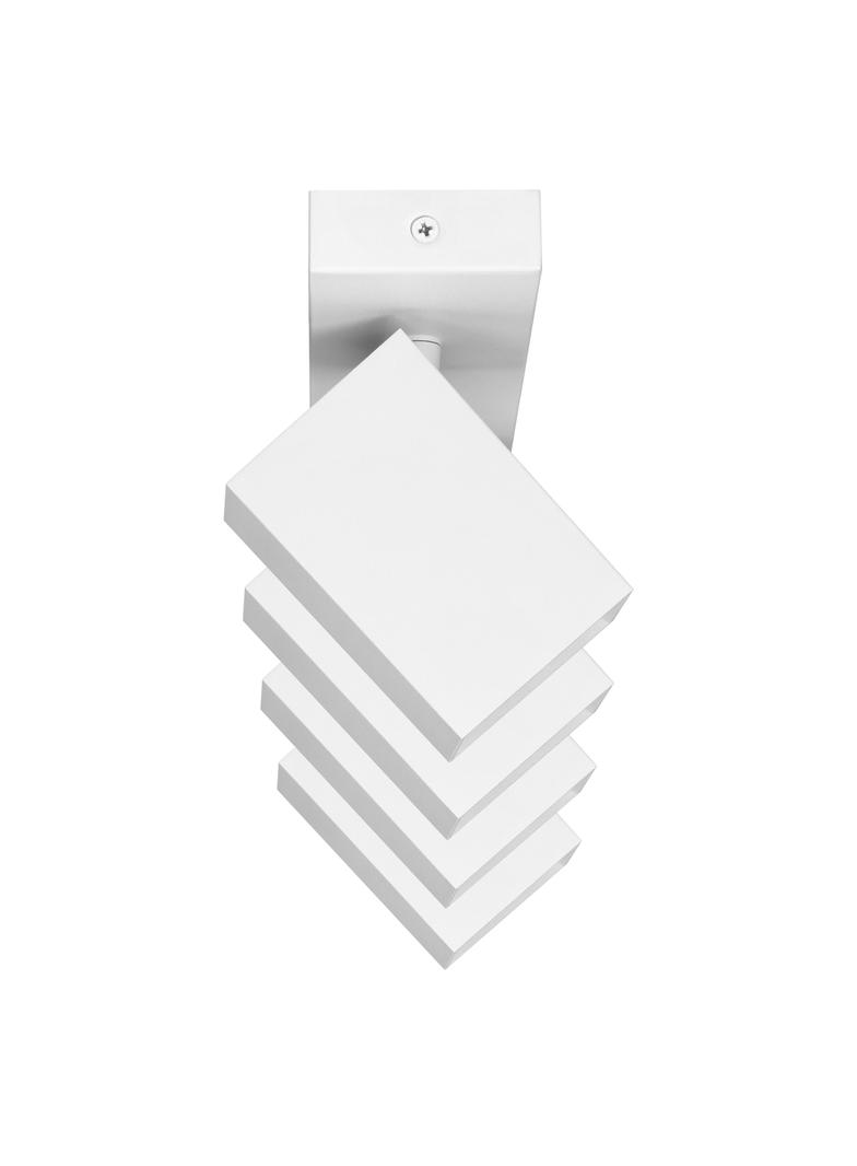 KUBAR SP 4, oprawa ścienno-sufitowa, GU10 max. 4x35W, IP20, biała AD-OP-6512WGU10 ORNO