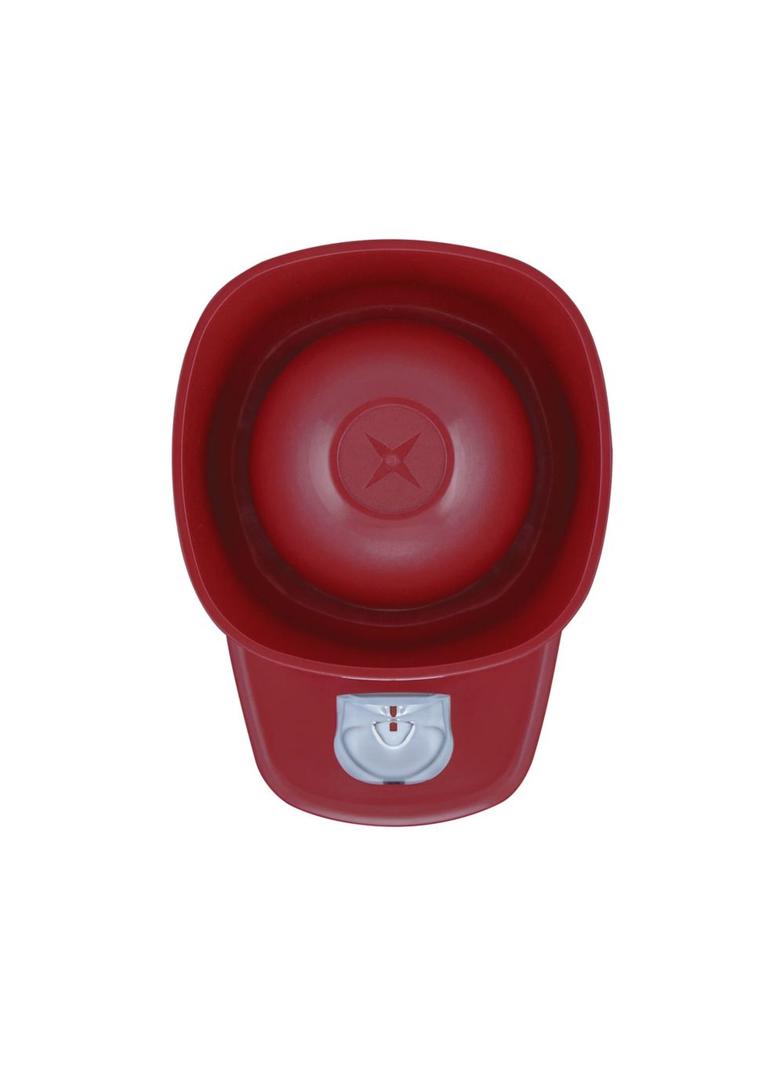 SY Base-LX-W/RF/R1 + SY/R1/E VDS G2 Sygnalizator Optyczno-Akustyczny Symphoni LX Ścienny czerwona ob