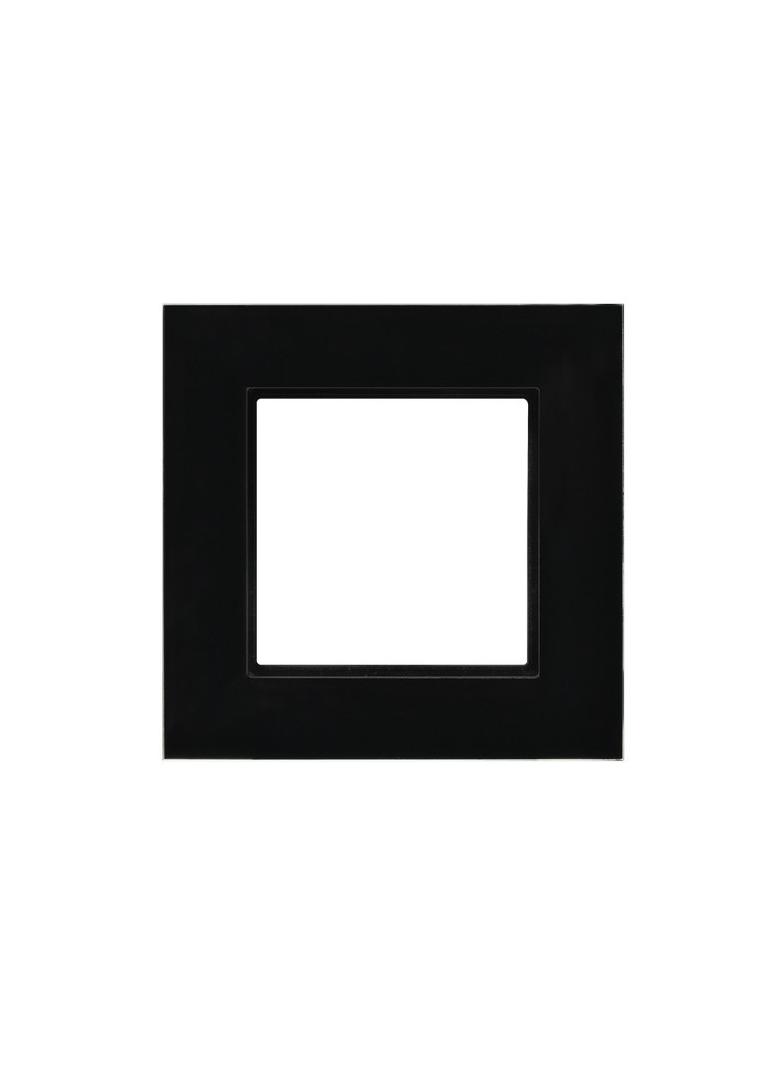 ARIA Ramka pojedyncza - kolor czarne szkło