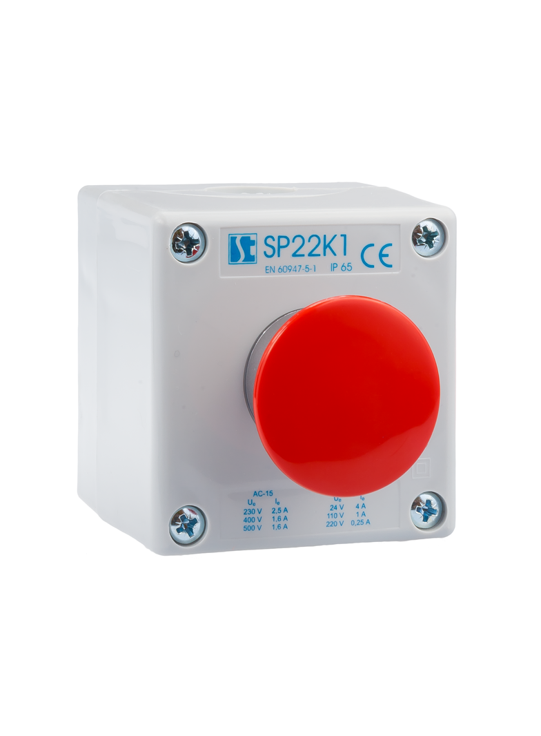 KASETA KOMPLETNA 1-OTWOROWA Z NAPĘDEM DC I 2 PRZEPUSTAMI M20