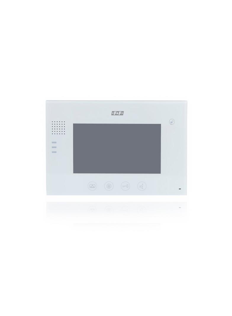 Monitor szklany nano-glas biały MK-03W F&F