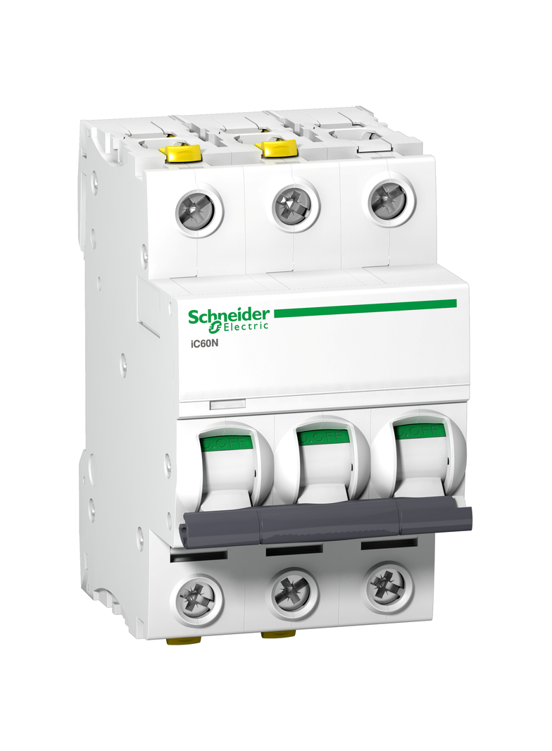 Wyłącznik nadprądowy Acti9 iC60N-C0,5-3 C 0,5A 3-biegunowy
