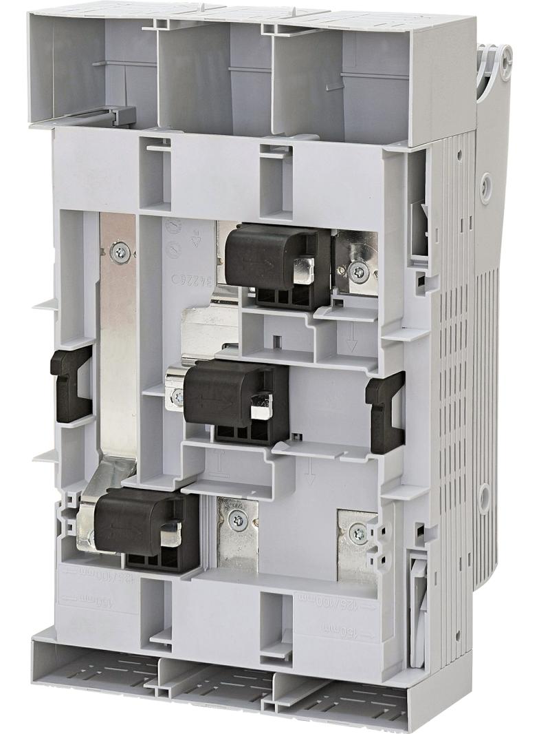 Rozłącznik bezpiecznikowy na szyny prądowe - rozstaw 60mm KVL-B-1 3P M10-M10 001690912 ETI