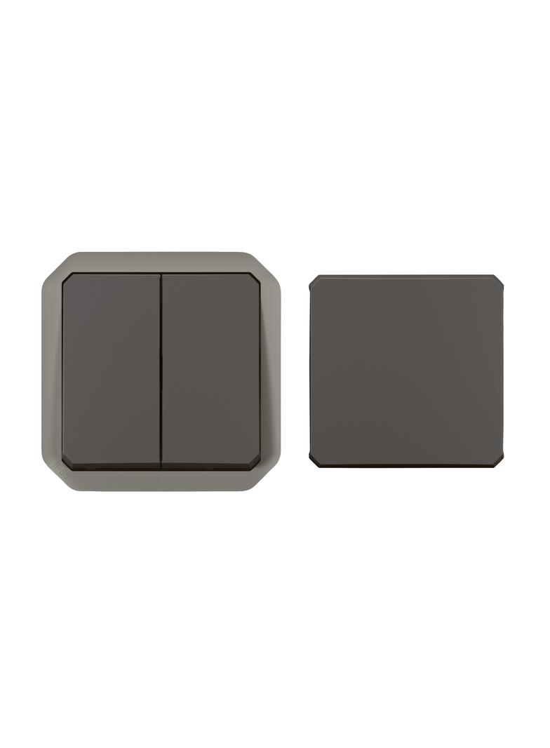 NOWE PLEXO - ŁĄCZNIK TYP TRANSFORMER MECHANIZM 10 AX - 250 V ANTRACYT 069800L LEGRAND