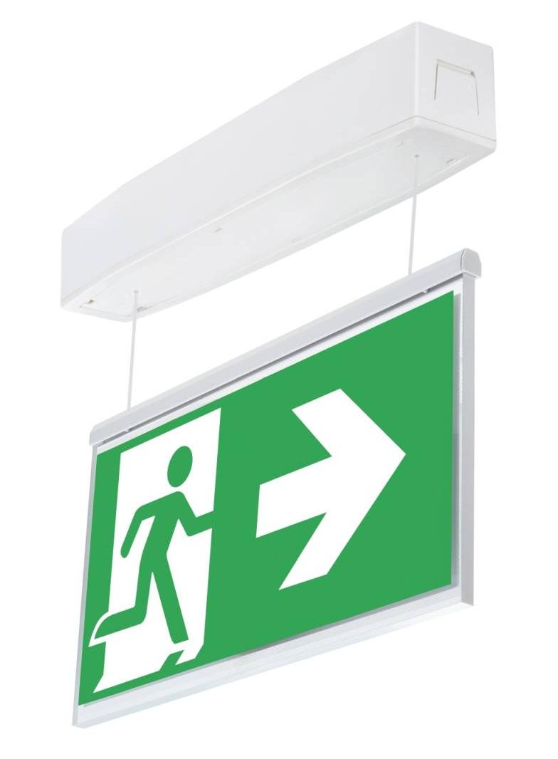 Oprawa sieciowo-awaryjna natynkowa SUPREMA LED D-std SA 3H CT IP54 NT-S / 94610 230V