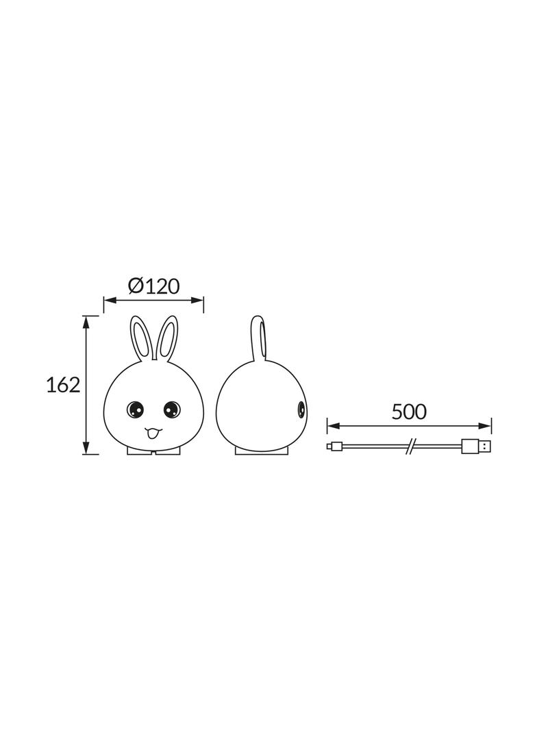 Lampka stołowa LED RABIT LED 1,5W RGBW
