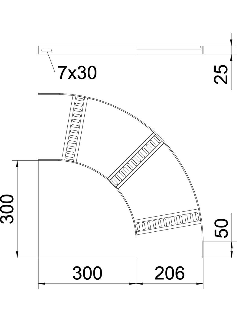 SLB 90 42 200 A2 Łuk 90°