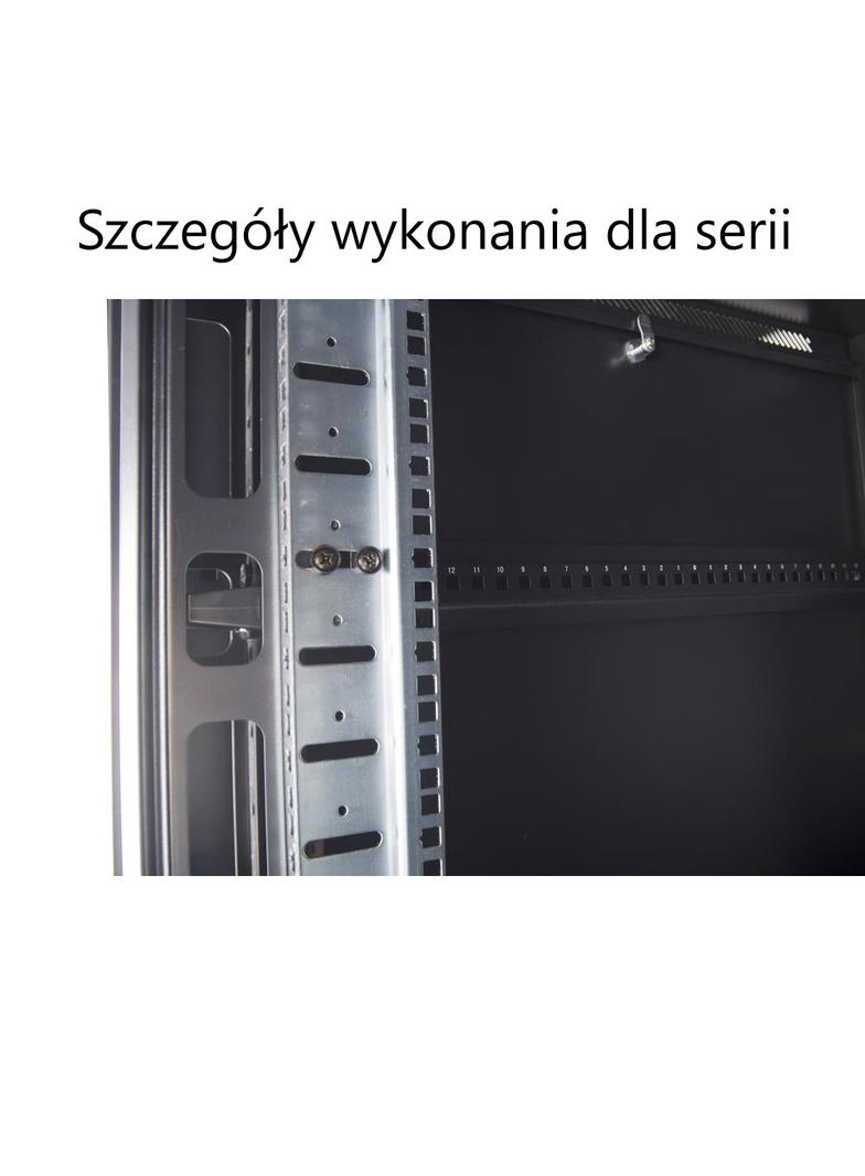 Szafa stojąca 19" 15U 600x600x865