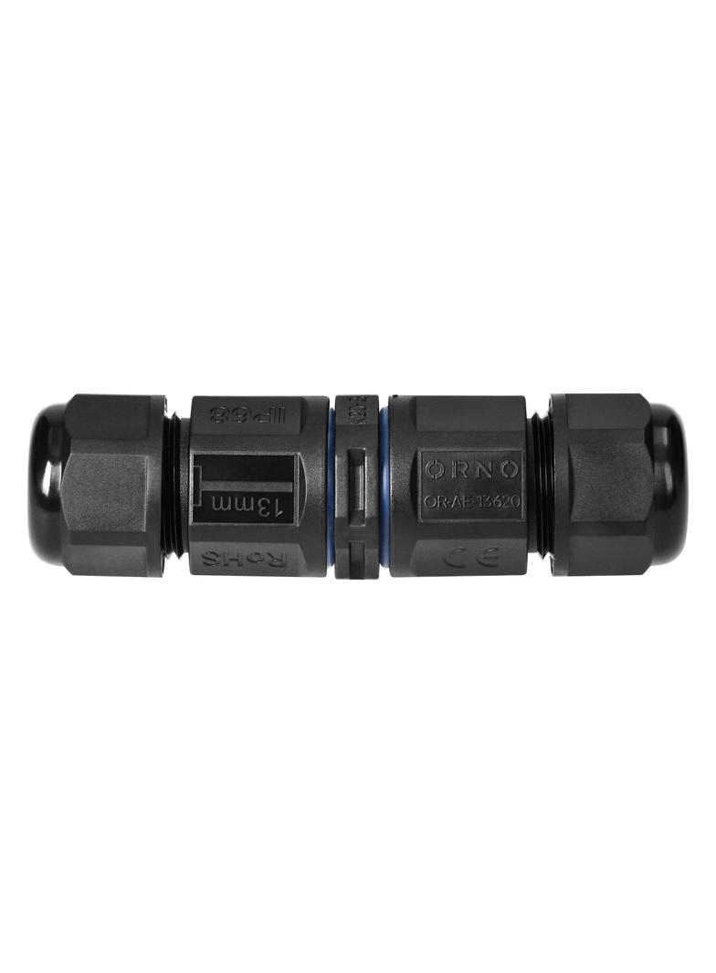 Konektor kablowy prosty z szybkozłączką IP68, 3x4mm2, 400V/20A