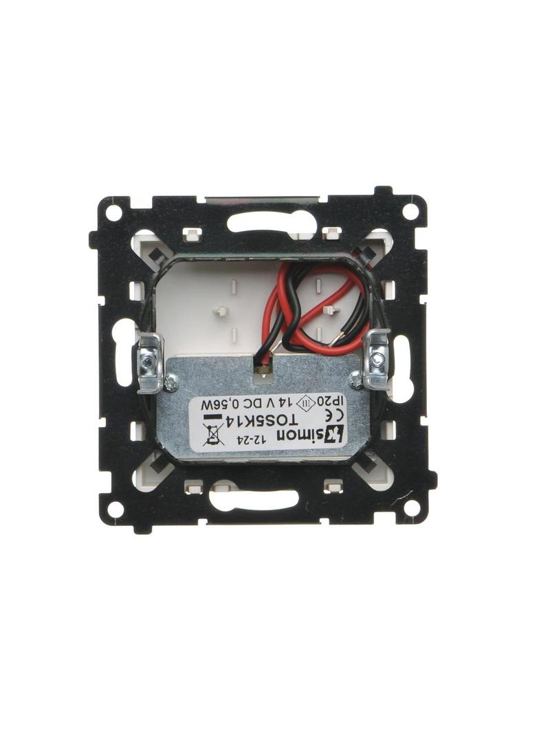 Simon 55 Oprawa oświetleniowa LED 14V (0,56 W) Barwa zimna biała 5900K Szampański mat