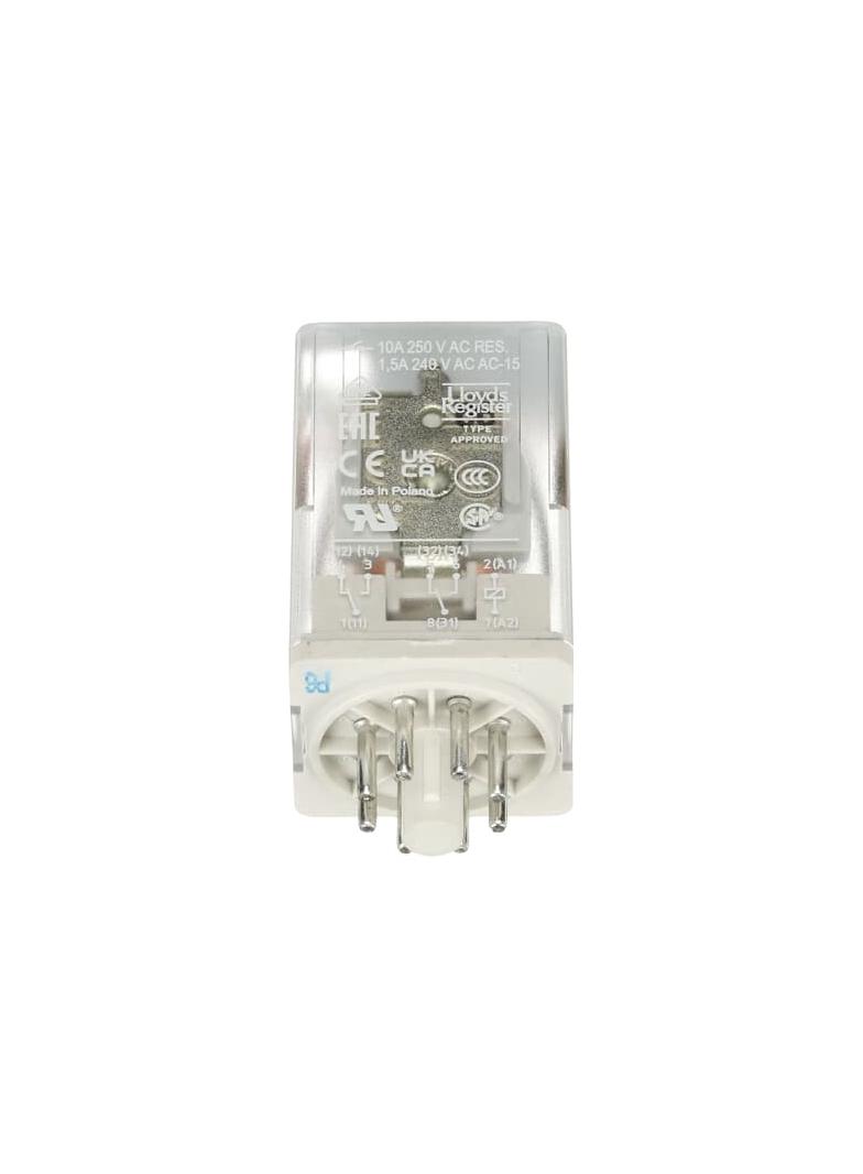 PRZEKAŹNIK CR-U230AC2L, A1-A2=230V AC, 2 STYKI C/O 250V/10A, LED 1SVR405621R3100 ABB
