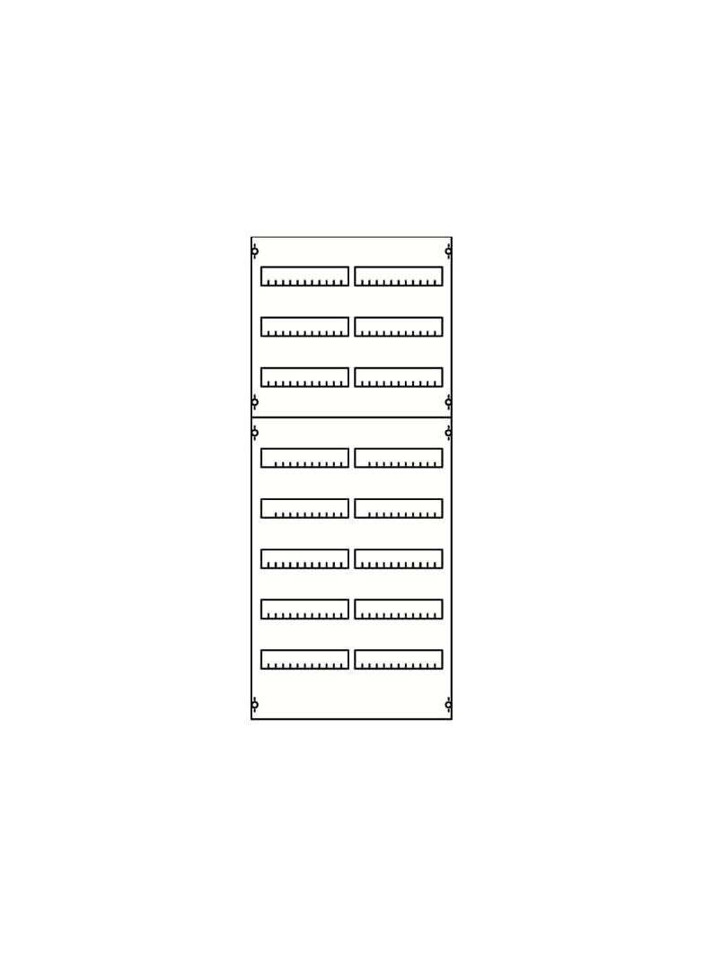 2V4A Pole rozdzielcze 2 kol.szer.