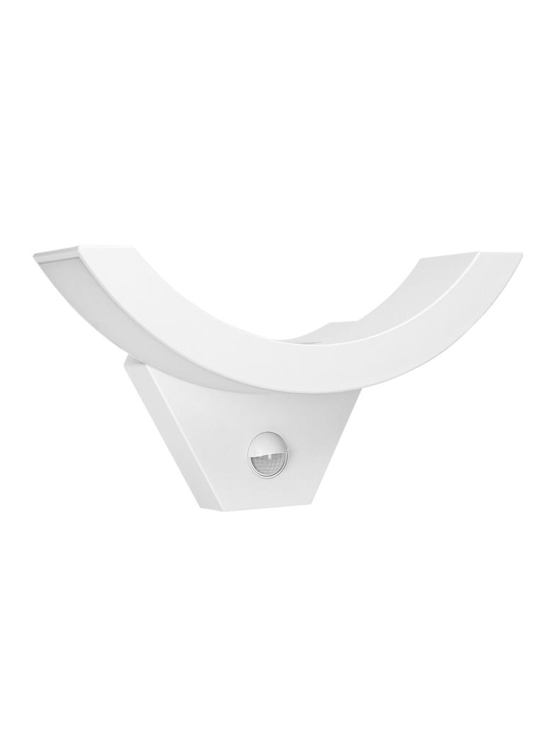 SPINEL LED 10W oprawa ogrodowa z czujnikiem ruchu 140st 800lm IP54 4000K IK10 biała AD-OP-6119WLPMR4