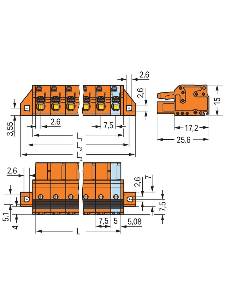 1-przewodowe gniazdo