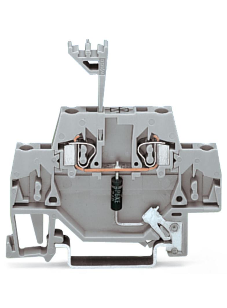 złączka z diodą tłumiącą 48V DC