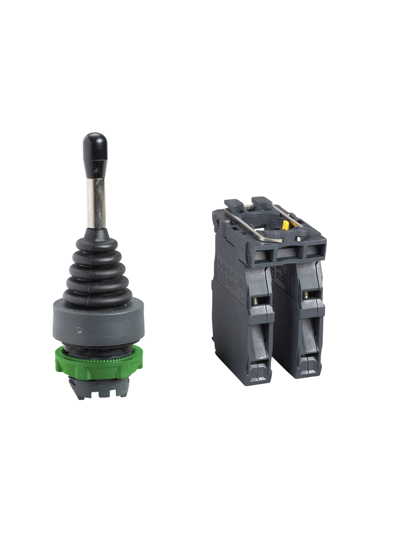 Harmony XB5 Manipulator czterokierunkowy, Samoczynny powrót, 1 NO, Plastikowy, Zaciski śrubowe, 54 m