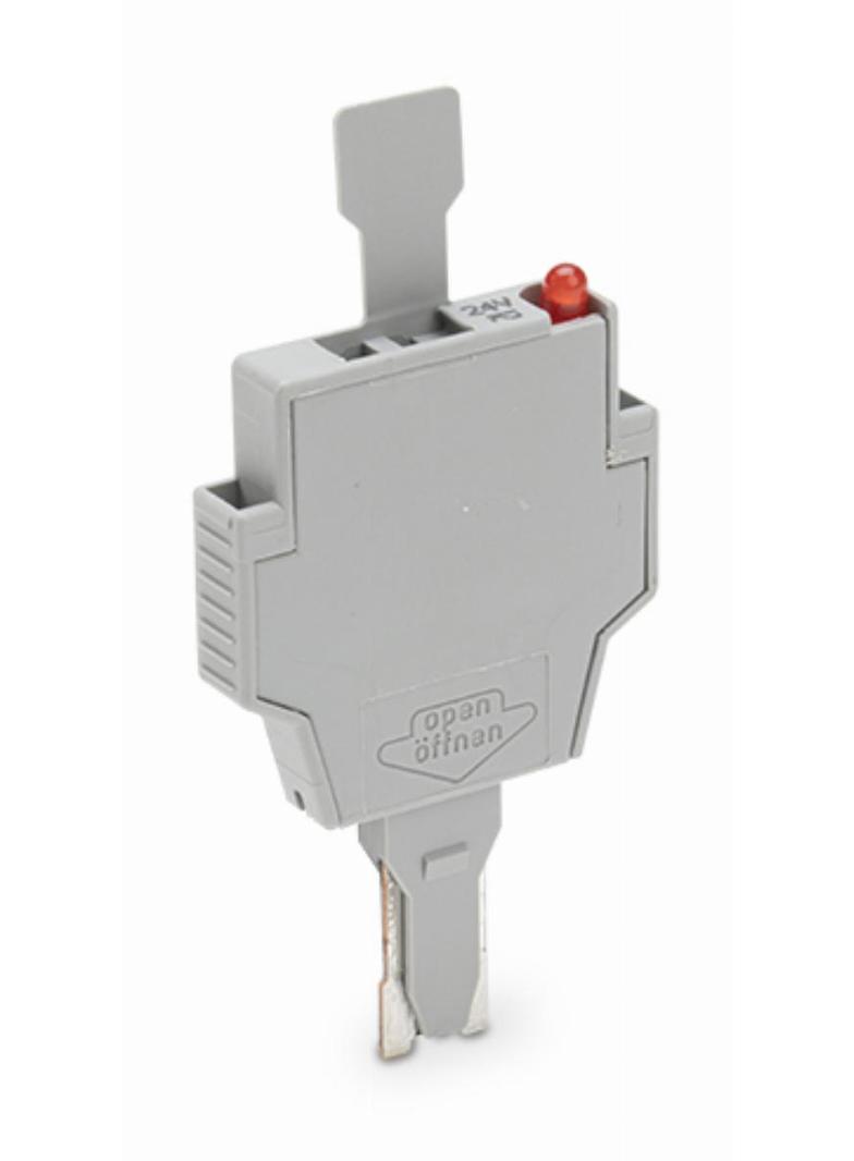 wtyk bezpiecznikowy z neonówką