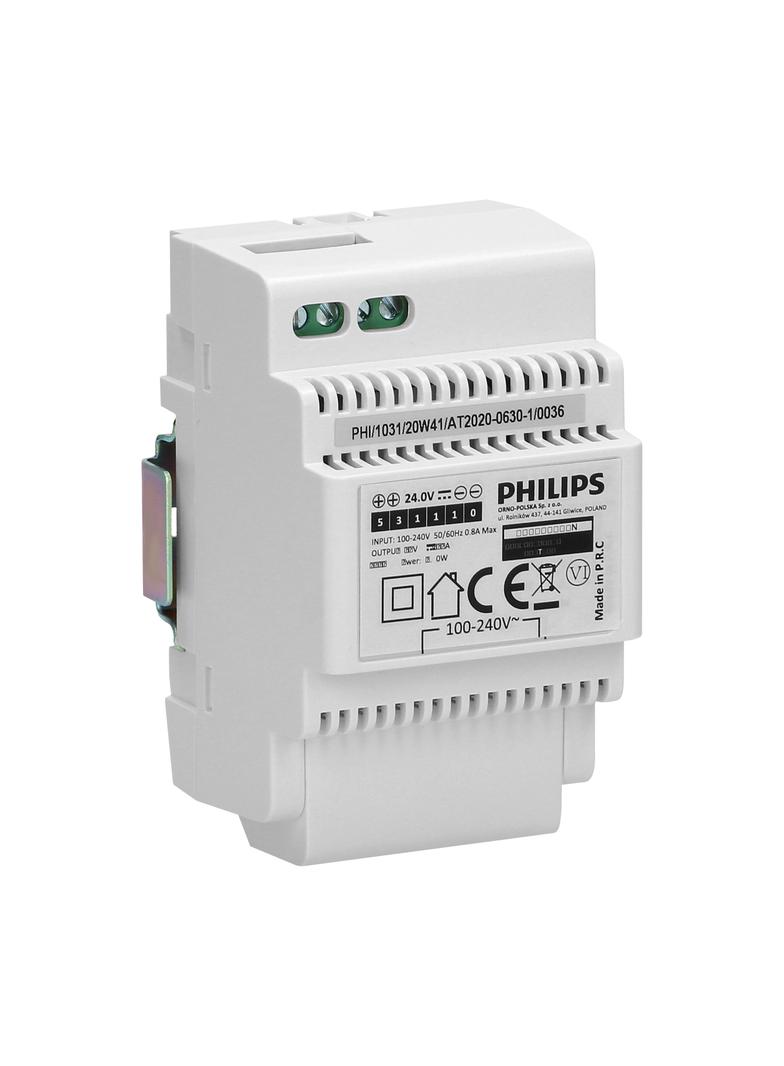 Philips WelcomeEye Power transformator modułowy do systemów wideo domofonowych 230V AC/24V DC łatwy