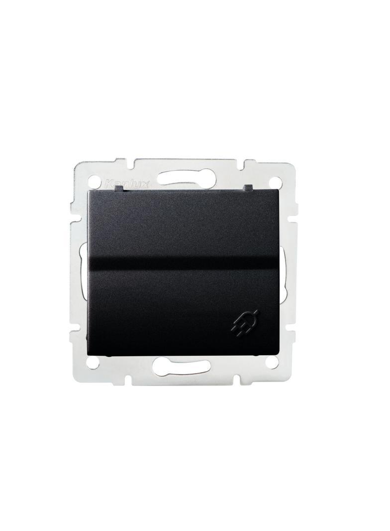 LOGI 02-1230-142 cm Gniazdo z uziemieniem IP44 Schuko LOGI 02-1230-142 cm śrubowy kolor czarny mat K 33613 KANLUX