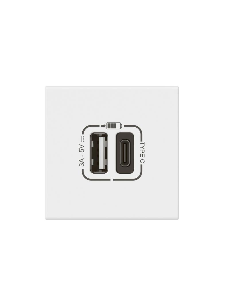 Mosaic - Gniazdo Usb Typa + Typ C Z Szybkozłączem 077570L LEGRAND