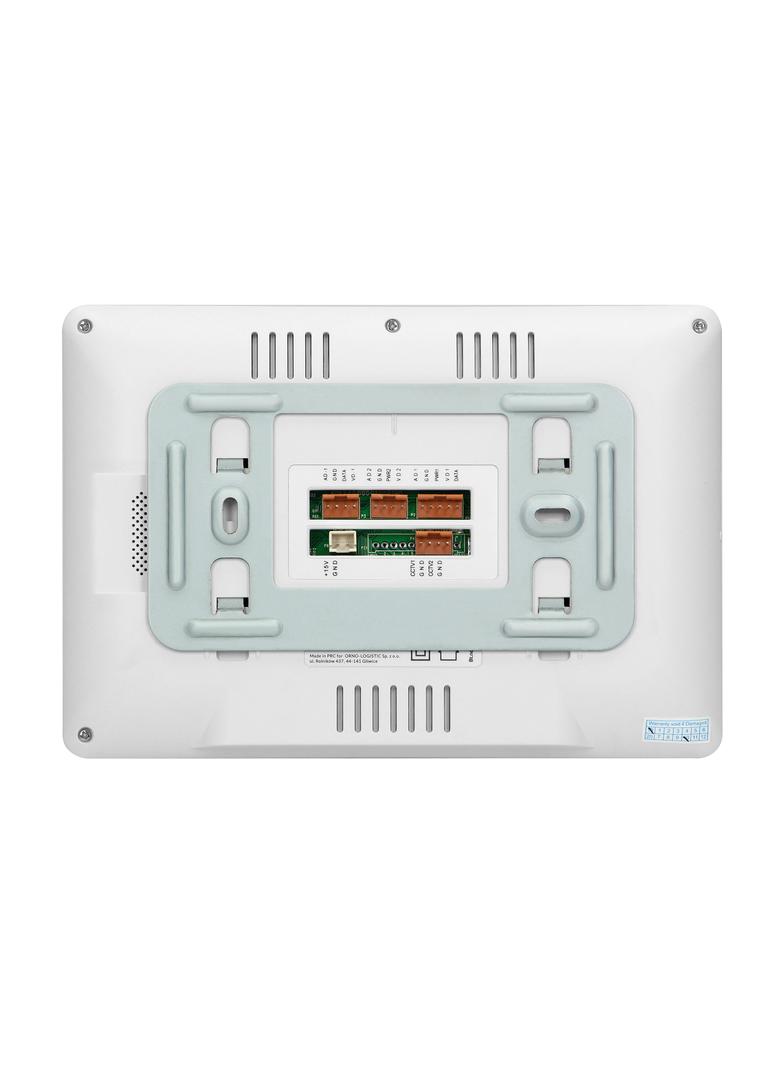 Wideo monitor bezsłuchawkowy kolorowy LCD 7” do zastosowania w systemach VIBELL dotykowy ekran OR-VI