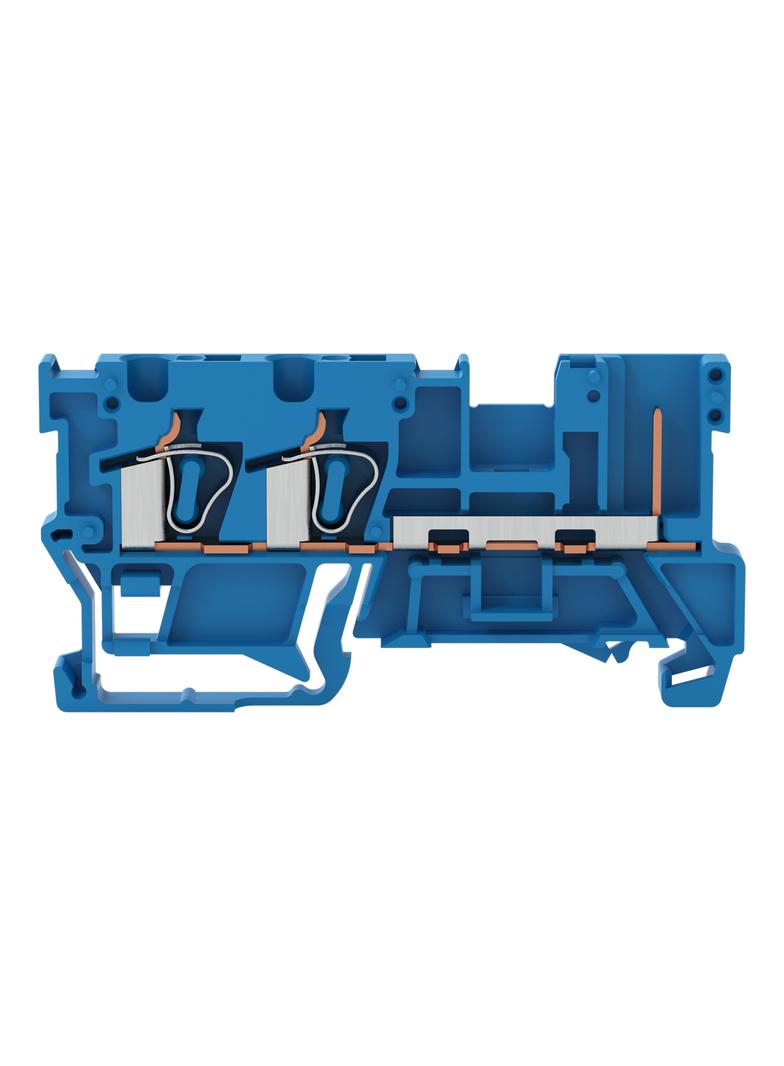 złączka bazowa 1-przewodowa/1-pinowa niebieska